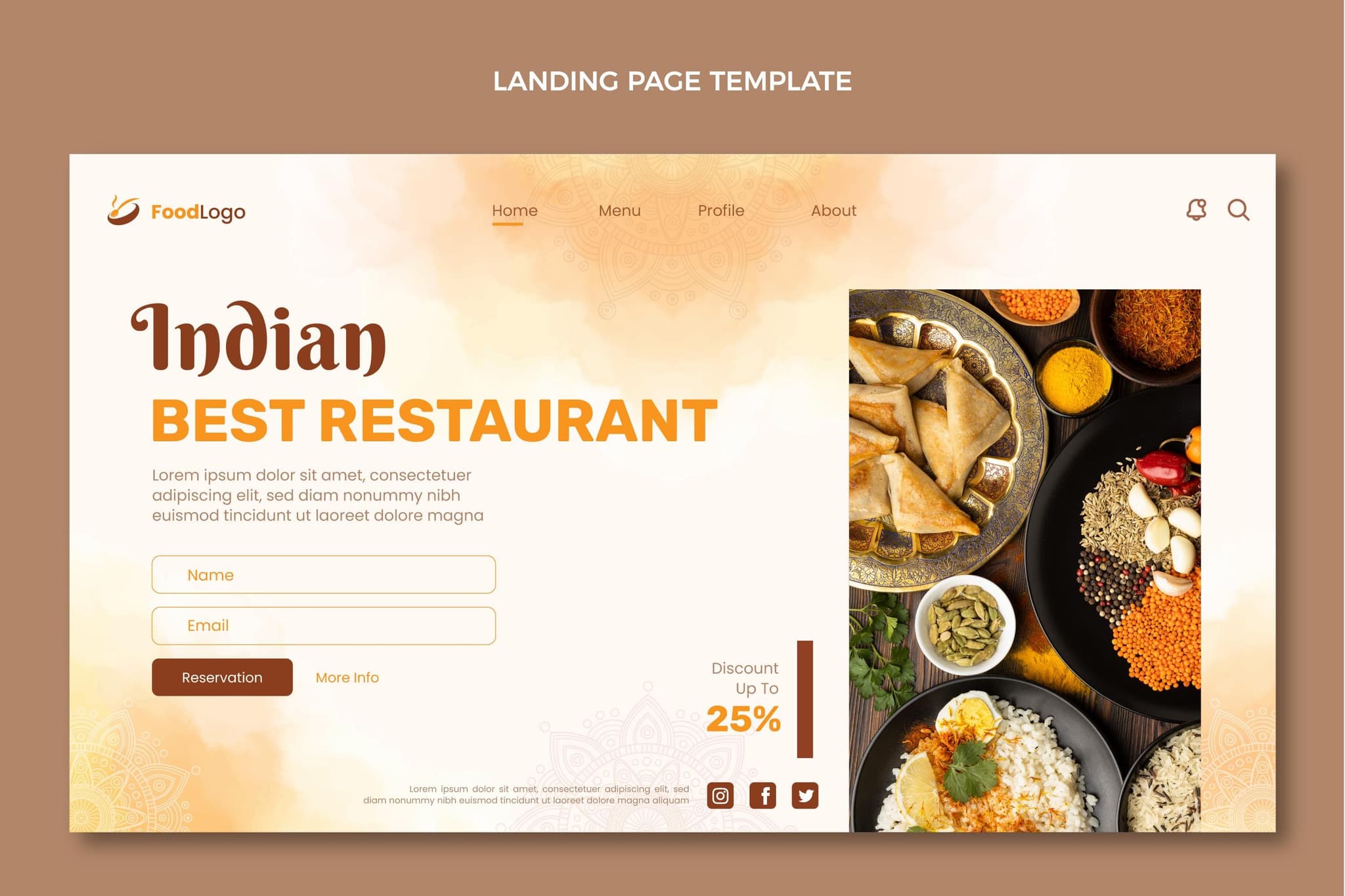 Restaurant Branding banner